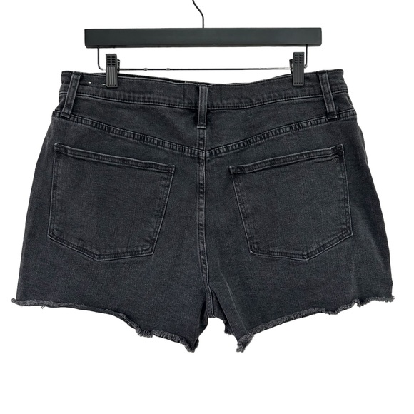 MADEWELL Black Denim High Rise Jean Shorts 31 - Picture 10 of 10